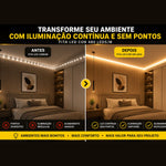 Fita Led Cob 480 Leds Ligação Direta na Rede 127 ou 220v 1800w/m 10mts