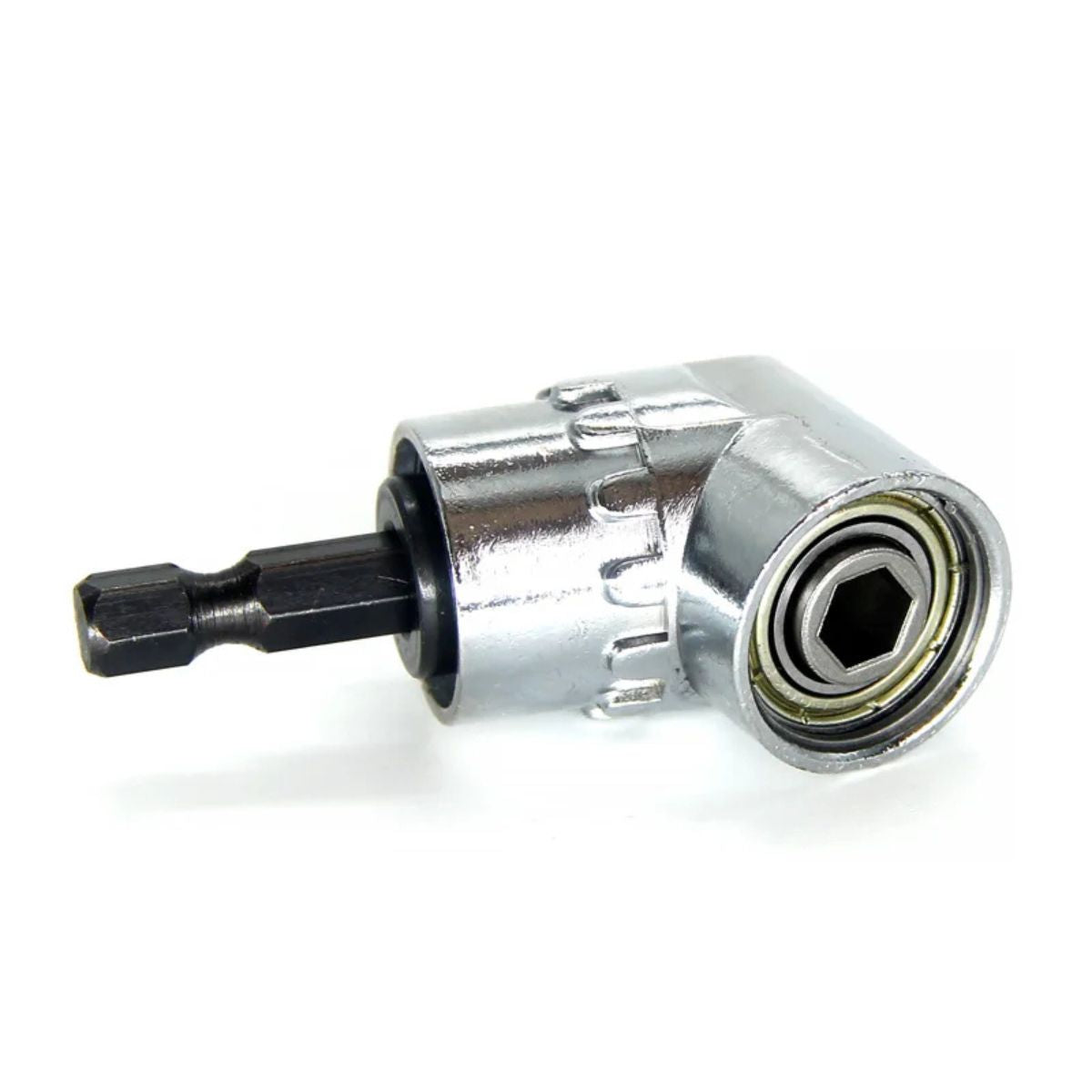 Adaptador Angular para Parafusadeira com Extensão Flexível 360° para Furadeira e Bits Hexagonal 1/4"