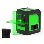 Nível a Laser Verde de 2 Linhas Com Nível de Parede Magnética