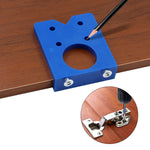 35mm Drill Bits woodworking Door Hole Opener Cabinet Accessories Tool Hinge Hole Drilling Guide Locator Hinge Drilling Jig