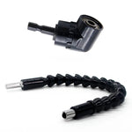 105 Degree Angle Screw Driver Socket Holder Adapter Adjustable Bits Nozzles for Screwdriver Bit Right Angle Head Screwdrivers
