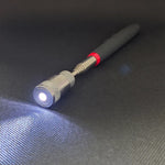 1pc Portable Magnetic PickUp Tool Magnet Pen Extendable Telescopic Inspection LED Torch Magnet Rod for Picking Up Screws Nut Bol