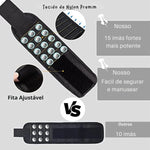 Pulseira Magnética para Ferramentas com Fecho Ajustável | Suporte para Parafusos e Bits