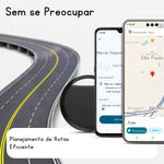 Rastreador Android Inteligente para Chaves, Mochilas, Pets e Veículos