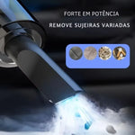 Aspirador de Pó Portátil Sem Fio para Carro e Casa