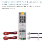 Fita de LED Sequencial COB com Sensor de Movimento para Escadas 24V 400W