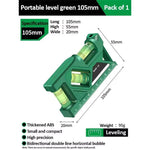 New 7Inch Triangle Ruler Measurement Tool Aluminium Alloy Carpenter Tools Inch Metric Angle Ruler Speed Square Woodworking Tools