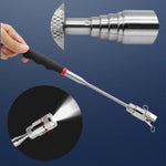 1pc Portable Magnetic PickUp Tool Magnet Pen Extendable Telescopic Inspection LED Torch Magnet Rod for Picking Up Screws Nut Bol