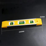 New 7Inch Triangle Ruler Measurement Tool Aluminium Alloy Carpenter Tools Inch Metric Angle Ruler Speed Square Woodworking Tools
